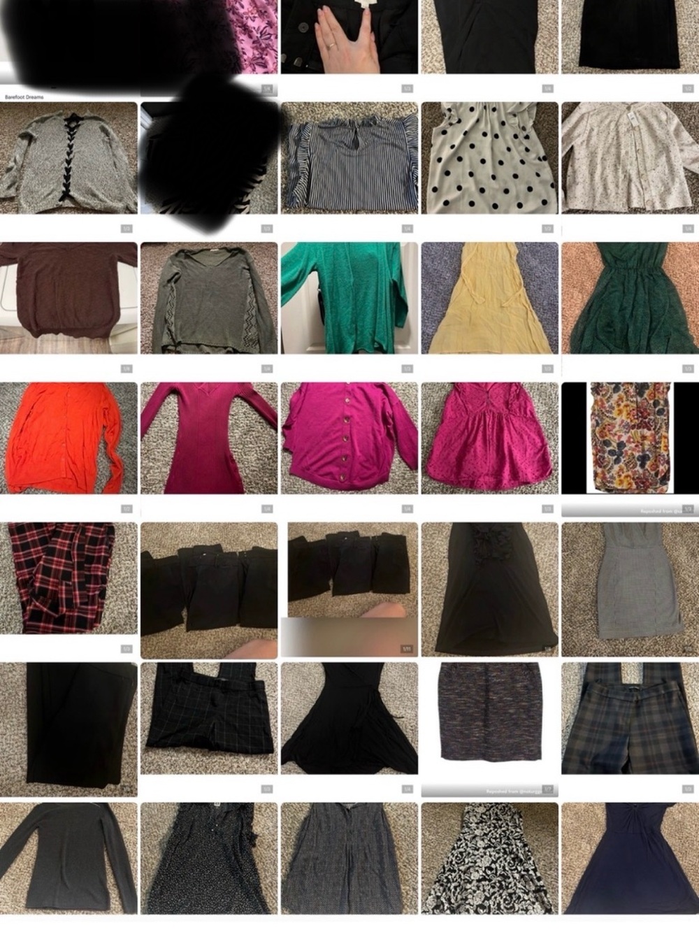 business casual bundle/lot over 50 pieces! Tops/pants/shoes